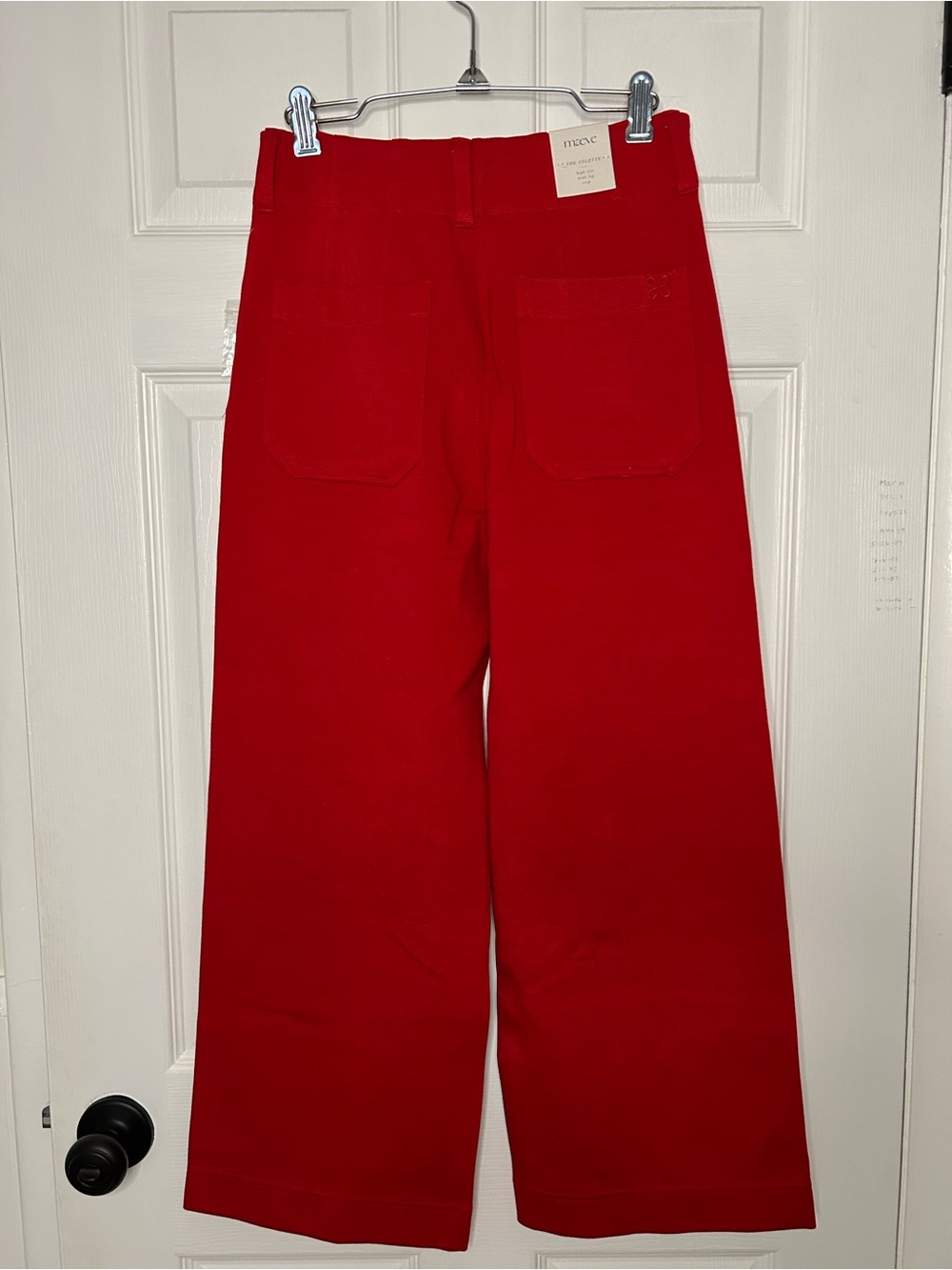 Anthropologie Maeve The Colette Knit High-Rise Wide-Leg Cropped Pants - Picture 11 of 16